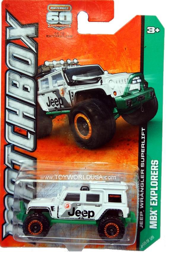 Matchbox 115 MBX Explorers Jeep Wrangler Superlift Photo by toyworldusa Photobucket